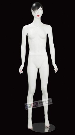 Abstract Asian Matte White Female Mannequin
