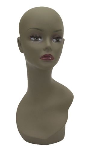 African American Female Display Head