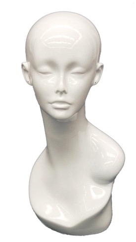 Photo: Sunglasses Display Head Form | Hat Display Form | head forms | hat mannequin