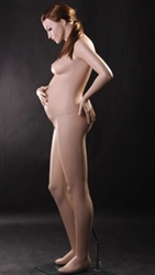 Maternity Mannequin with Realistic Face