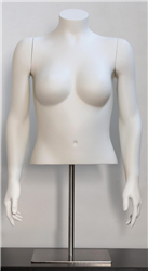 High End Plus Size Headless Female Torso - Straight Arms - 6 Colors