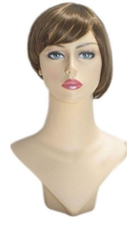 Dirty Blonde Womans Bob wig for mannequin or head display