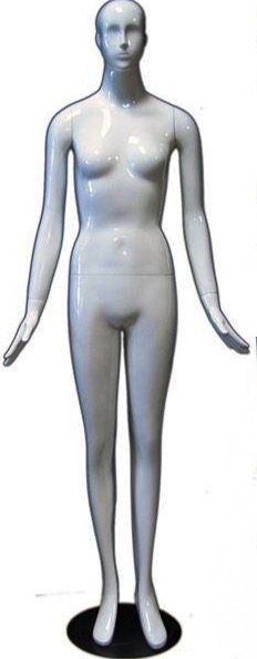 Multi Colors Abstract Head Female Mannequins