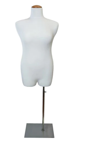 Female Plus Size Dress Form Mannequin with Base