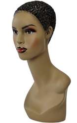 African American Female Display Head