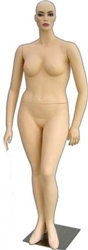 Photo: Female Mannequin - Plus Size Collection Realistic Facial Features