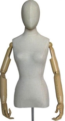 Flexible Arms and Fingers Female Dress Form