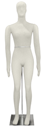 Economical Flexible Female Mannequin in Beige