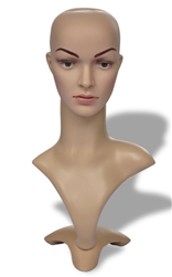 Plastic Female Realistic Head