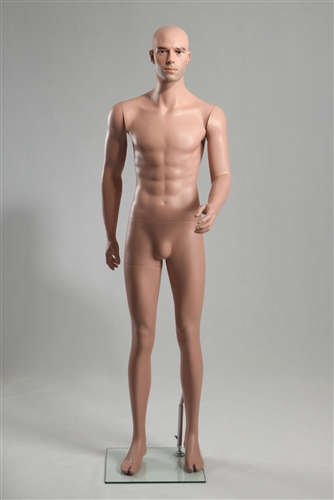 Male Caucasian Fleshtone Mannequin 5'9" Tall