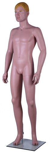 Male Caucasian Mannequin 5'9" Tall Blonde Hair