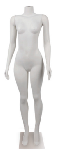 Unbreakable Headless Female Mannequin from www.zingdisplay.com