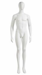 Matte White Male Mannequin