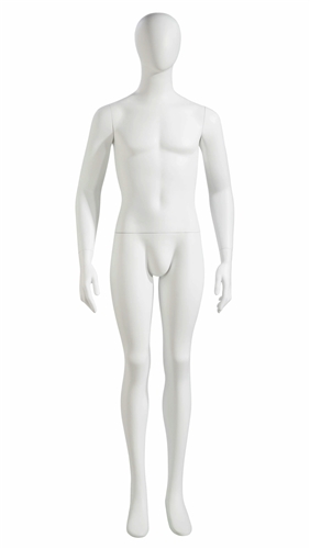 Matte White Male Mannequin