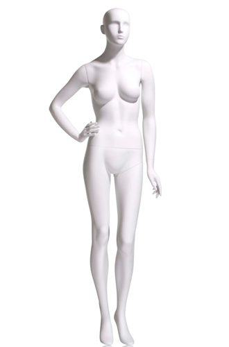 Dianna Female Mannequin Right Hand On Hip Left Leg Slightly Bent