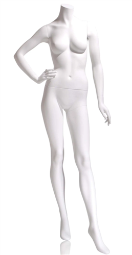 Dianna Headless Female Mannequin Right Hand on Hip Left Leg Forward P2