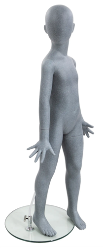 4 Year Old Male Slate Gray Kid Mannequin