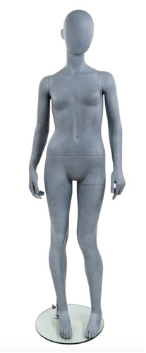 12 Year Old Female Slate Gray Kid Pre-Teen Mannequin