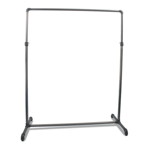 Garment Rack with Single Bar from www.zingdisplay.com