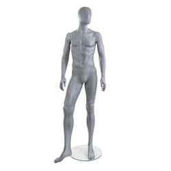 Photo: Abstract Mannequin | Packer Abstract Mannequin in Slate Grey from www.zingdisplay.com