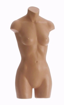 Photo: Headless Display Form | Female Headless Upper Torso Display Form