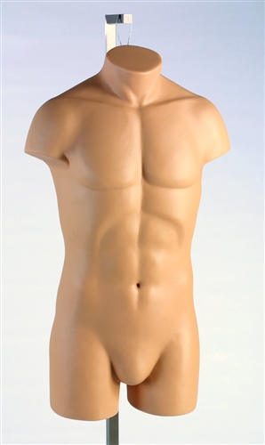 Photo: Headless Display Form | Male Headless Upper Torso Display Form