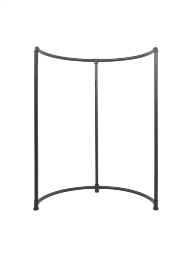 Half Round Industrial Pipe Display Rack From ZingDisplay.com