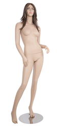 Tawny Realistic Light Fleshtone Female Mannequin - Left Hip Out