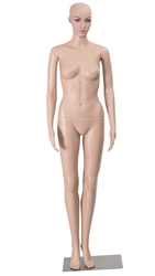 Unbreakable Realistic Fleshtone Female Mannequin. Shop all of our headless female mannequins at www.zingdisplay.com