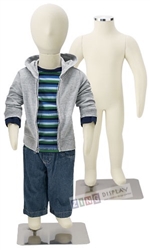 Photo: Adjustable Child Mannequin |1-Year Old Unisex Poseable Child Mannequin