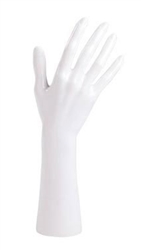 Glossy White Right Hand Display Form