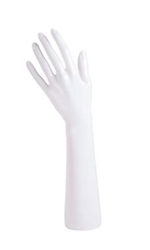 Glossy White Left Hand Display Form