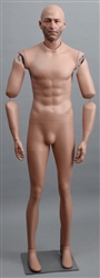 Male Military Adjustable Realistic Mannequin