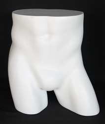 White Male Buttocks Display