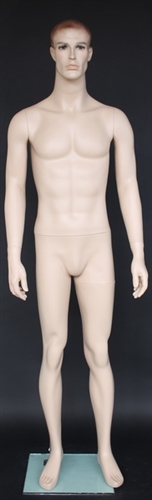 5'11" Fleshtone Realistic Fiberglass Male Mannequin