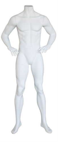 5'7" Headless Male Mannequin