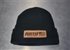 Rath Leather Patch Logo Beanie