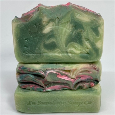 pistachio magnolia soap,Louisiana handcrafted soap