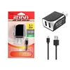 2 IN 1 TRAVEL / WALL CHARGER FOR TYPE C BLACK