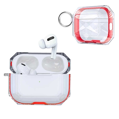 Airpods Pro Diamond Crystal Case Red