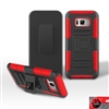 SAMSUNG GALAXY S8 / G950 HOLSTER COMBO CB5C RED