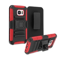 SAMSUNG GALAXY S7 HOLSTER COMBO CB5C RED
