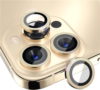iPhone 14 Series Camera Protector Gold