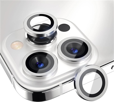 iPhone 15 Series Camera Protector Silver