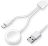 APPLE WATCH & IPHONE 3 FEET 2 IN 1 MAGNETIC USB CHARGING CABLE