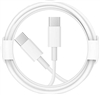 USB-C to USB-C 20W Cable 6 ft Fast Charging USB Cable White