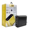 140W PD Quick Charge Adapter;  FAST CHARGER; TRAVAL CHARGER; USB-C ADAPTOR; USB-C + UAB-A ADAPTOR
