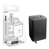 65W SUPER FAST WALL CHARGER ADAPTER;  FAST CHARGER; TRAVAL CHARGER; USB-C ADAPTOR; USB-C + UAB-A ADAPTOR