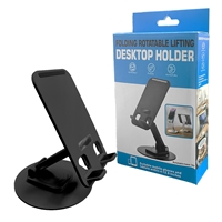 HOL-T11 Folding Rotatable Lifting Desktop Holder Black