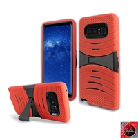 Samsung Galaxy Note 8 / N950 HYBRID KICKSTAND COVER CASE HYB08 Red